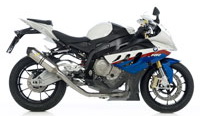BMW S1000RR 2009-2010 FACTORY EVOII FULL-TIT. CAN WITH CARBON END CAP - LEO VINCE EXHAUST